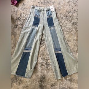 free people flare jeans, size 25